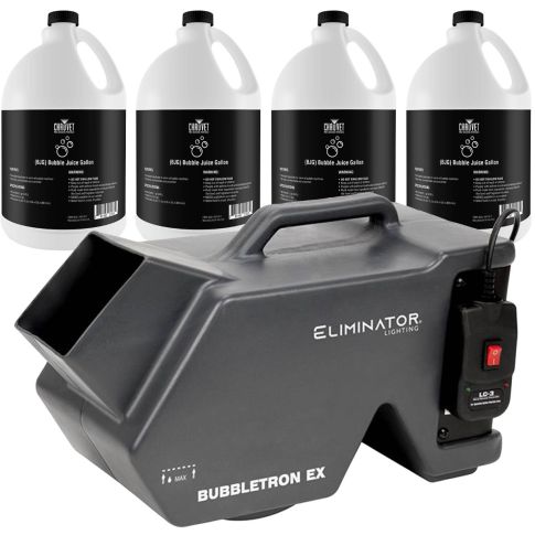American DJ BubbleTron Bubble Machine Quad Bundle