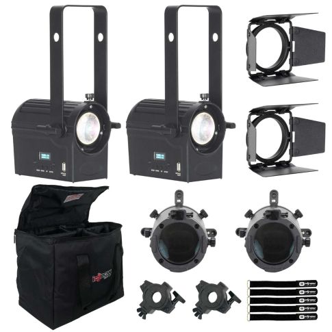 American DJ ENCORE PROFILE MINI WW with 25-50° Lenses Dual Pack