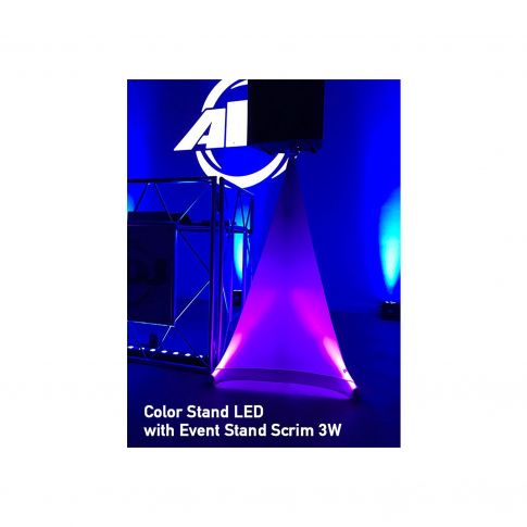 American Audio CSL-100 LED Powered Speaker Stand with Remote Control Example Image