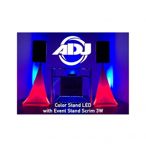 American Audio CSL-100 LED Powered Speaker Stand with Remote Control Example Image