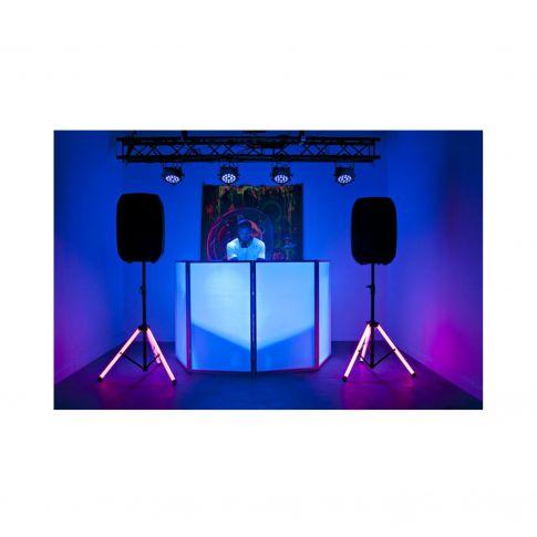 American Audio CSL-100 LED Powered Speaker Stand with Remote Control Example Image