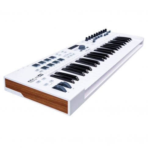 Arturia KeyLab 49 Hybrid Synthesizer and USB Keyboard Controller Angle View
