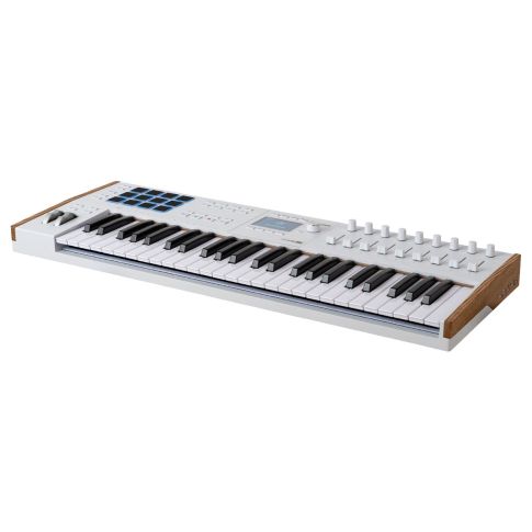 Arturia KeyLab 49 mk3 49-Key MIDI Keyboard Controller in White Rear Right