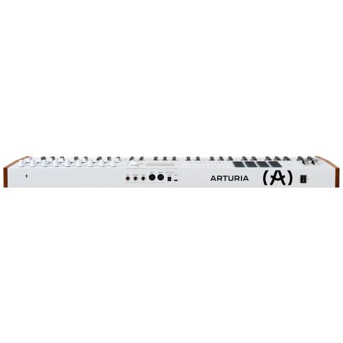 Arturia KeyLab 61 mk3 61-Key MIDI Keyboard Controller in White Rear