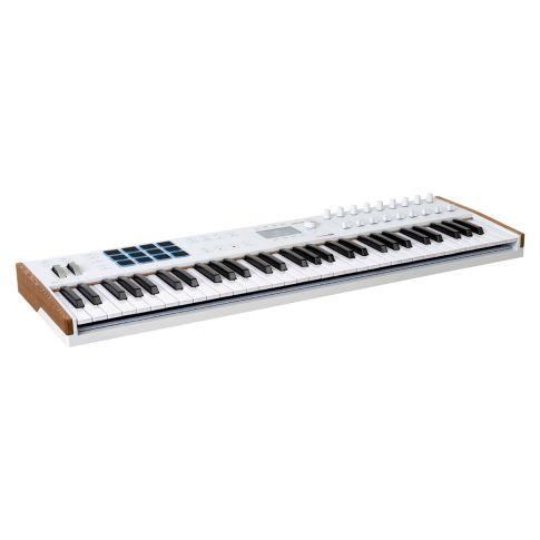 Arturia KeyLab 61 mk3 61-Key MIDI Keyboard Controller in White Right