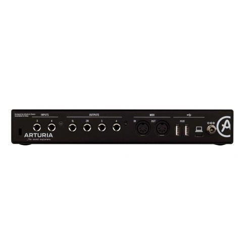 Arturia MINIFUSE-4-BLACK 4 In / 4 Out Audio & MIDI Interface in Black Back