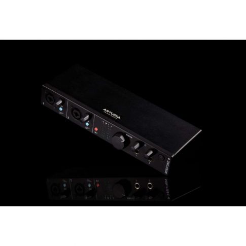 Arturia MINIFUSE-4-BLACK 4 In / 4 Out Audio & MIDI Interface in Black Studio 1