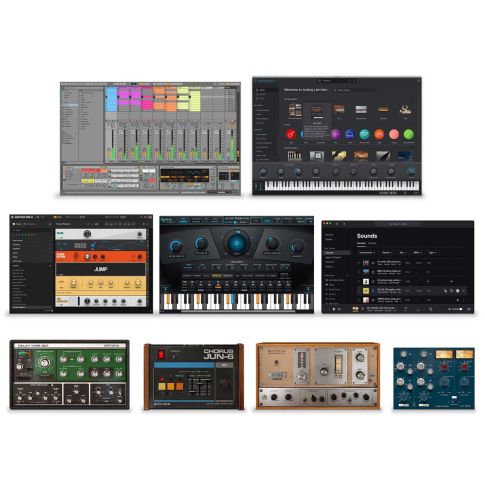 Arturia MINIFUSE-4-BLACK Audio & MIDI Audio Recording Interface Black Software