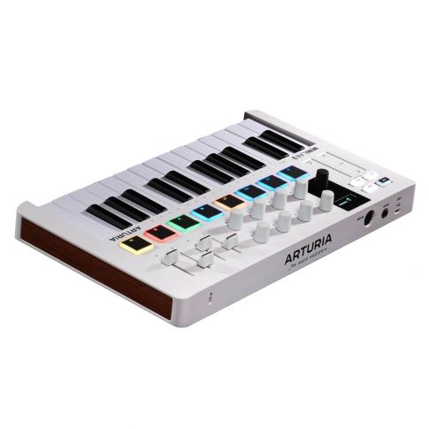 Arturia MINILAB-3-WHITE Keyboard Controller Rear Left