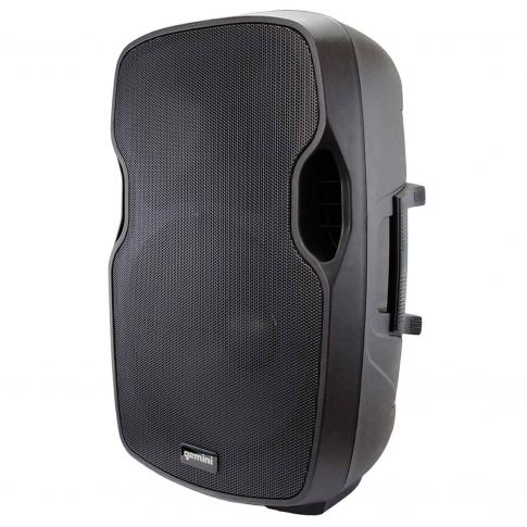 Gemini AS-1500P Active Speaker with 15" Woofer angle 2