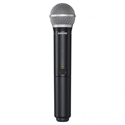 Shure BLX288/PG58 Dual Channel Handheld Wireless System Microphone