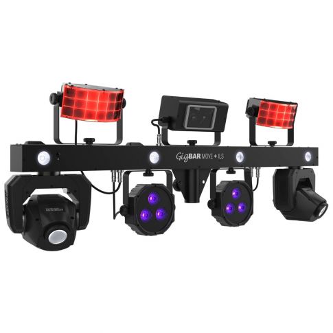 Chauvet DJ GIGBARMOVEPLUSILS ILS 5-in-1 Effect Lighting System Top Right