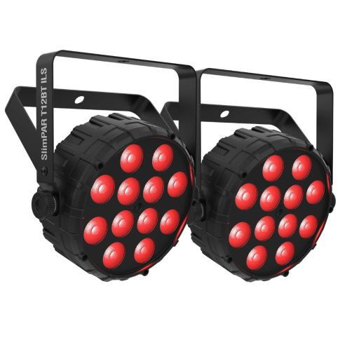 Chauvet DJ SlimPAR T12 BT ILS Par Wash Light 2-Pack - Open Box Mint