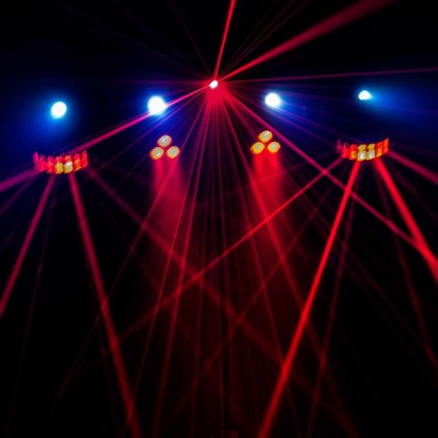 Chauvet DJ GigBAR 2 effect shot red