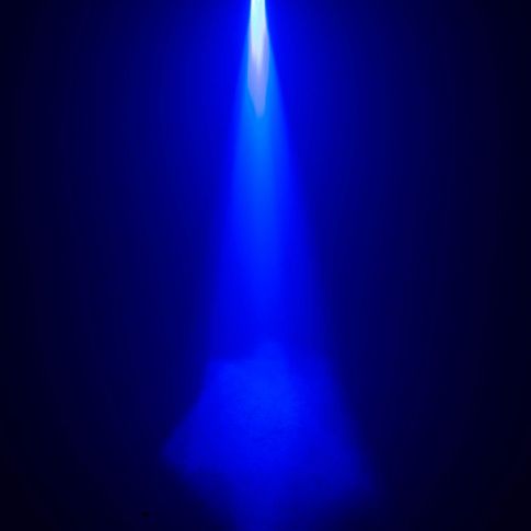 Chauvet DJ Intimidator Trio Moving Head effect shot blue