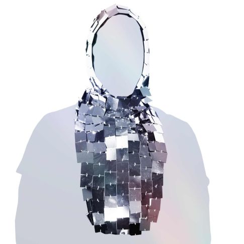 Clutch CL-DBMS-L Disco Ball Mirror Suit Hood Front