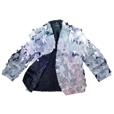 Clutch CL-DBMS-L Disco Ball Mirror Suit Jacket Open