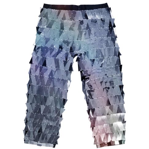 Clutch CL-DBMS-L Disco Ball Mirror Suit Pants Rear