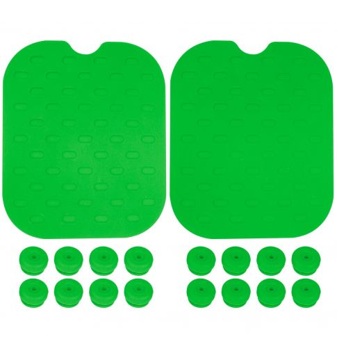 Clutch Green Pads & Trim Kit for Mighty Series Desktop Monitor Stands