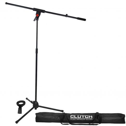 Clutch CL-MB100PK Microphone Boom Stand with Mic Clip & Durable Carry Bag Alternate Example