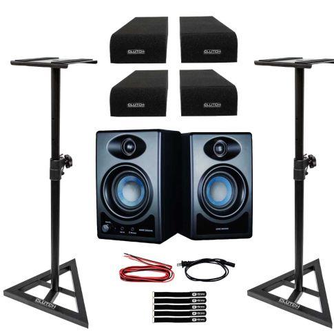 Clutch CL-SG3BT Sonic Groove 3.5" 2-Way Desktop Monitors with Stands