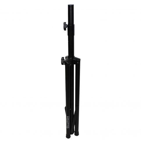 Clutch CL-STPACK Heavy Duty Professional Tripod Speaker Stand Set with Carry Bag Example Closed Position