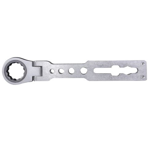 Clutch RIGGER-WRENCH Utility Ratchet Tool for M12 Nut and Wing Nut Rear