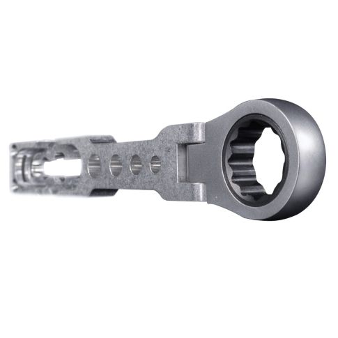 Clutch RIGGER-WRENCH Utility Ratchet Tool for M12 Nut and Wing Nut Right