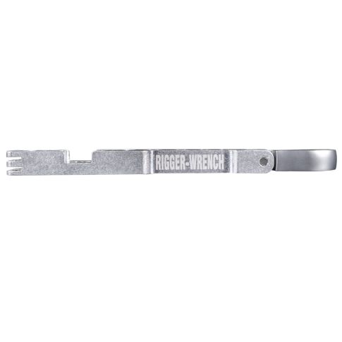 Clutch RIGGER-WRENCH Utility Ratchet Tool for M12 Nut and Wing Nut Side