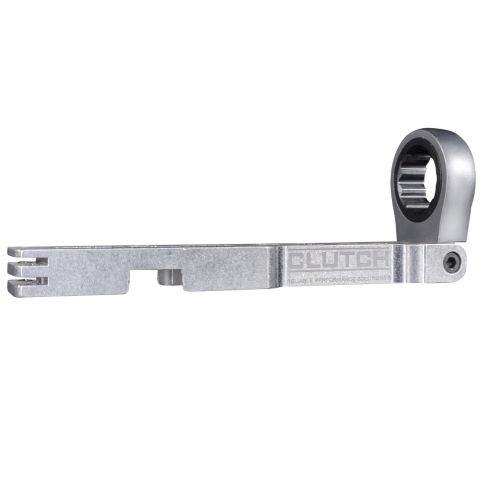 Clutch RIGGER-WRENCH Utility Ratchet Tool for M12 Nut and Wing Nut Tilt 1