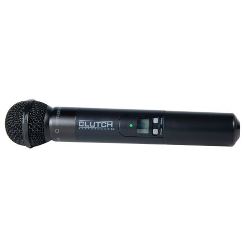 Clutch VIVA-DUAL Dual Channel Dual Handheld UHF Wireless System Black Mic
