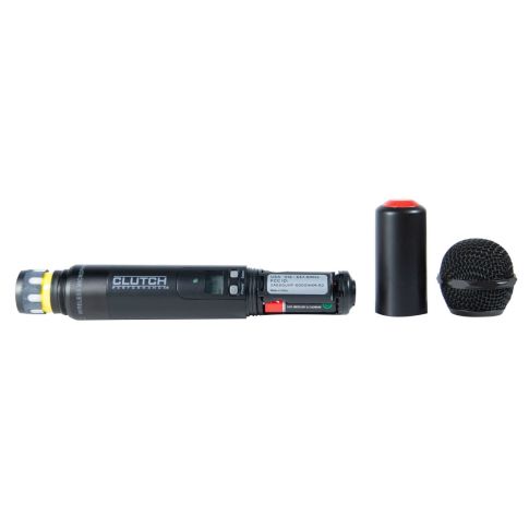 Clutch VIVA-DUAL Dual Channel Dual Handheld UHF Wireless System Disassembled Mic