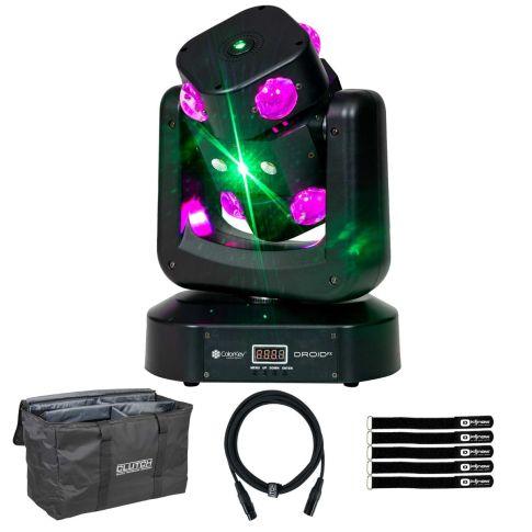ColorKey CKU-1072 Droid FX Multi-Effect Moving Head with Utility Bag
