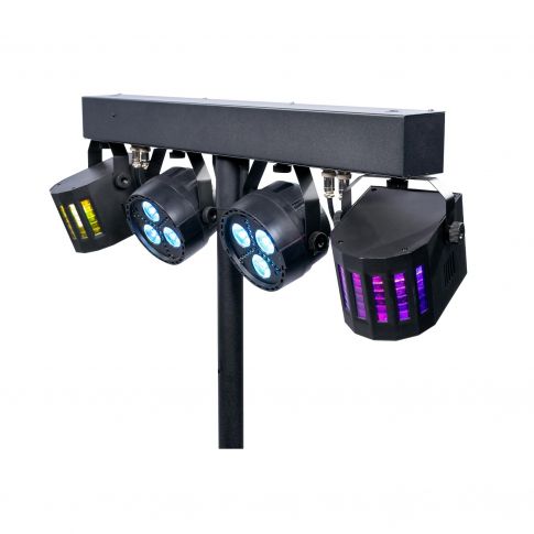 ColorKey CKU-3020 PartyBar GO Compact Powered Lighting Package Front