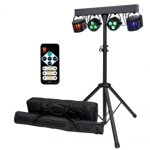 ColorKey CKU-3020 PartyBar GO Compact Powered Lighting Package Main