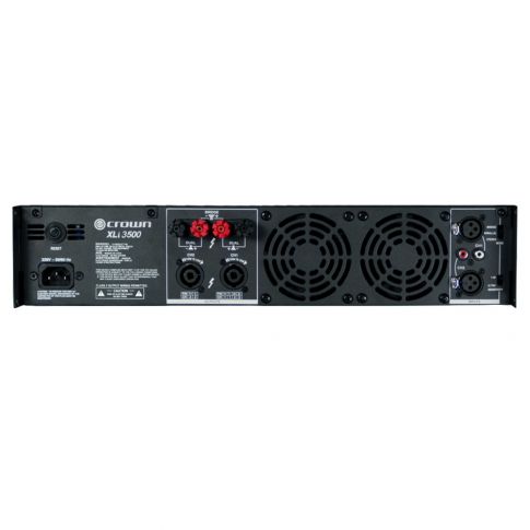 Crown NXLI3500-0-US Two-Channel 1350W Power Amplifier Rear