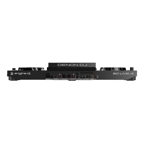 Denon DJ SCLIVE4XUS 4-Deck Standalone DJ Controller Back