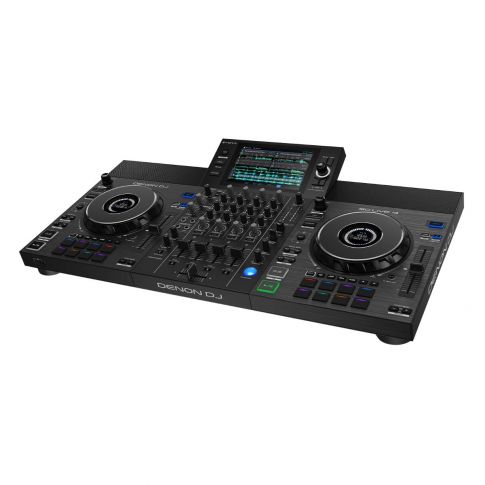 Denon DJ SCLIVE4XUS 4-Deck Standalone DJ Controller Left