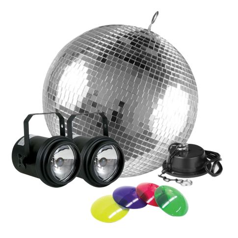 Eliminator Lighting M502EL 12" Mirror Ball Package