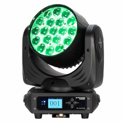 Eliminator Lighting STRYKER WASH LED Moving Head | IDJNOW Eliminator Lighting STRYKER WASH LED Moving Head | IDJNOW