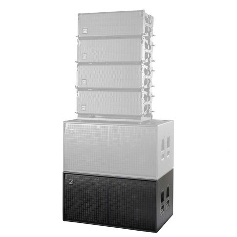 DAS Event 218A Dual 18” Powered Subwoofer in-Array Example
