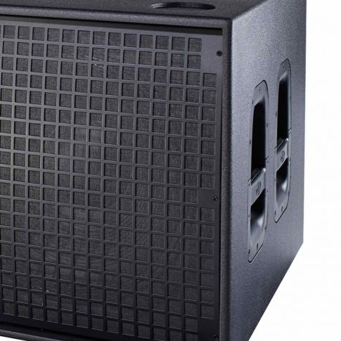 DAS Event 218A Dual 18” Powered Subwoofer Handle Emphasis