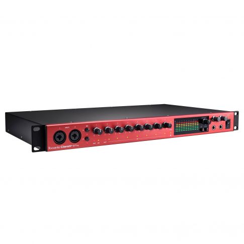 Focusrite Clarett+ 8Pre 18-In / 20-Out USB Audio Interface Right