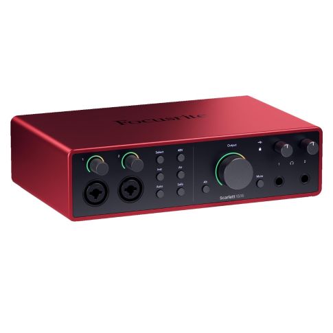Focusrite Scarlett 16i16 4th Gen 16-in 16-out USB Audio Interface Angle