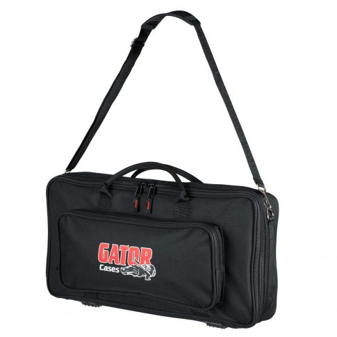 Gator Cases GK-2110 GK Series Lightweight 22.5" x 11.5" x 4" Micro Keyboard / Controller Bag Example Front Angle View