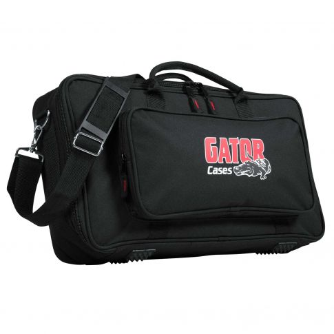 Gator Cases GK-2110 GK Series Lightweight 22.5" x 11.5" x 4" Micro Keyboard / Controller Bag Angle View