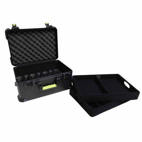 Gator Cases SH-MICCASEW07 SHURE Plastic Case for (7) Wireless Mics Pair