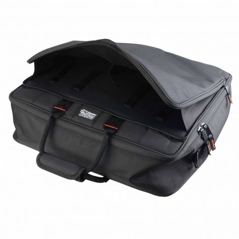 Gator Cases G-MIXERBAG-2020 20" x 20" x 5.5" Mixer / Gear Bag open