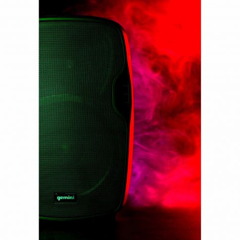 Gemini DJ AS-12TOGO 12" Active Battery Powered Loudspeaker in use Example