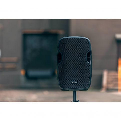 Gemini DJ AS-12TOGO 12" Active Battery Powered Loudspeaker in use Example